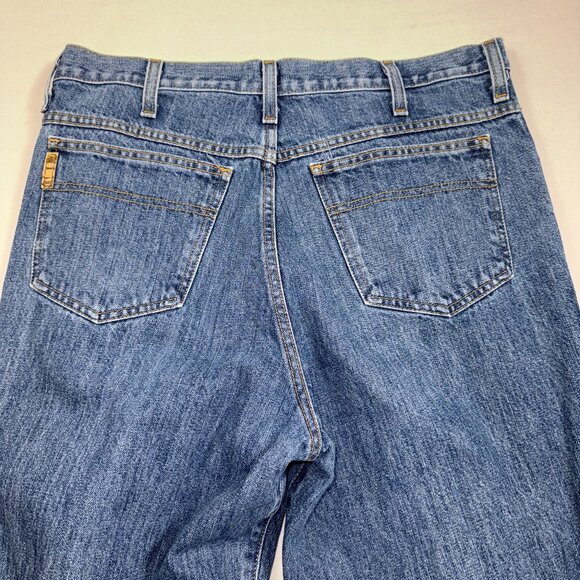 Cinch Bronze Label Slim Fit Jeans Dark Stone Tapered Leg Western Actual 36 34 - Picture 1 of 11